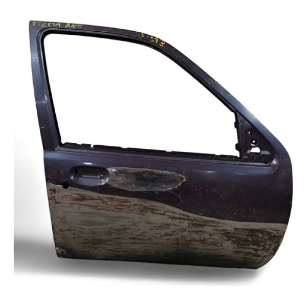 Porta Dianteira Esquerda Recuperada Ford Fiesta Antigo    95 - Dianteira - Direita - Preto
