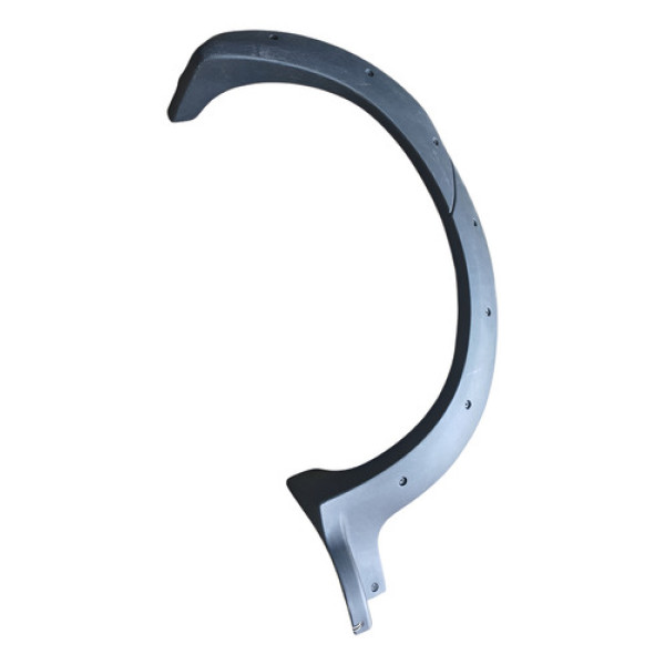 Alargador Paralama Traseiro Esquerdo Strada Trekking Preto