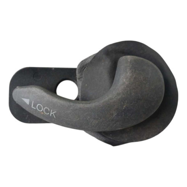 Maçaneta Interna Traseira Direita Fiat Palio Siena 97 99 Cinza-escuro Traseira