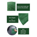 Toalha Secagem Automotiva Azul 40x60 400gsm Verde-escuro  Verde-escuro