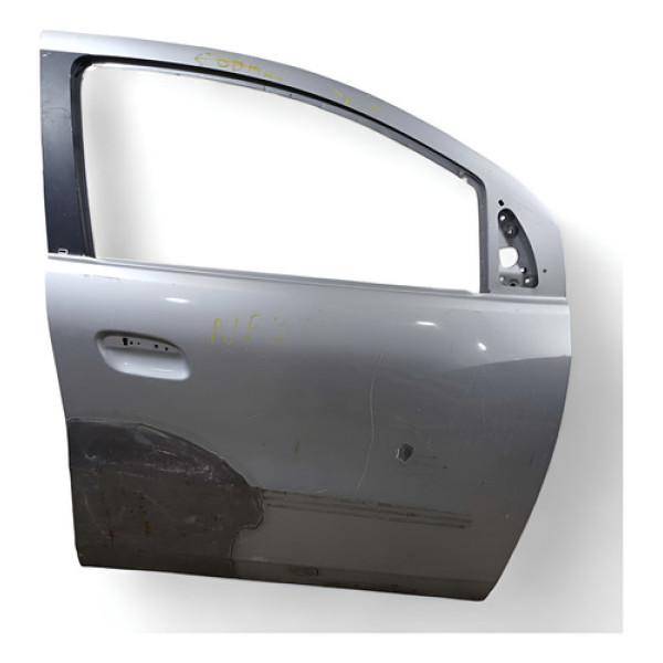 Porta Dianteira Direita Gm Spin 2013 / 2023 Recuperada  Dianteira Direita Prateado