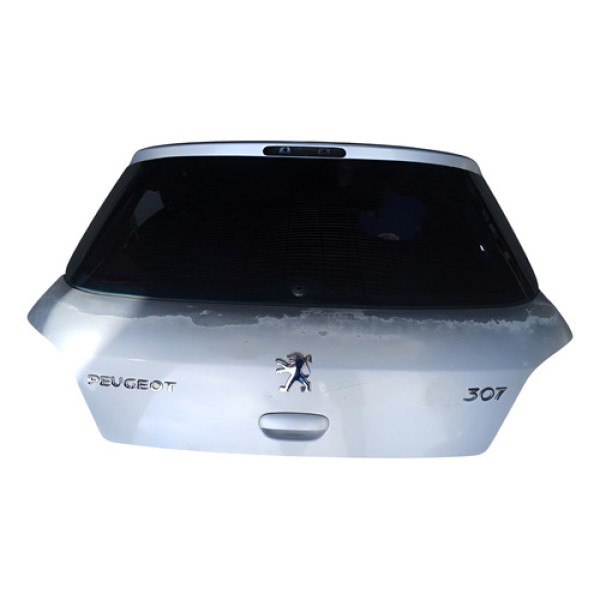 Tampão Porta Malas Peugeot 307 2011 Prateado