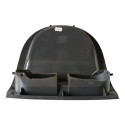 Moldura Superior Central Painel Chevrolet Corsa 2010  Cinza-escuro