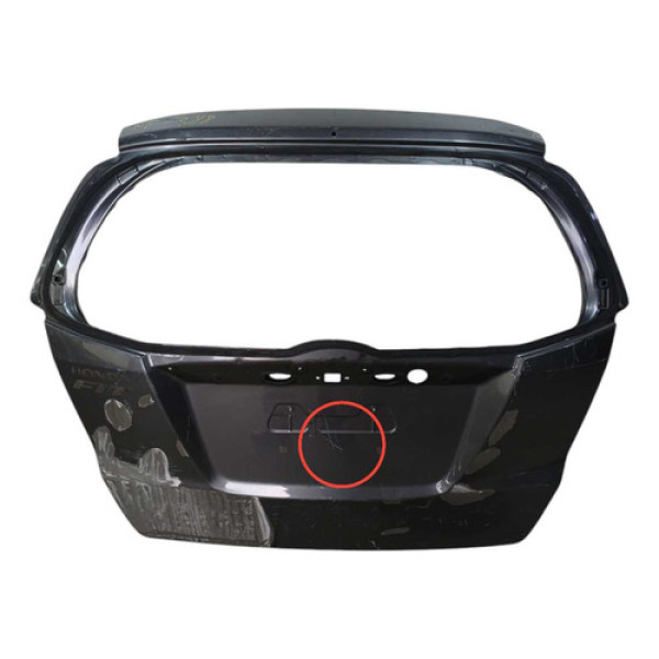 Tampa Traseira Porta Malas Honda Fit 2009/2014 (recuperada) Cinza