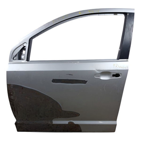 Porta Dianteira Esquerda  Fiat Freemont  2012 Cinza Esquerdo Dianteira