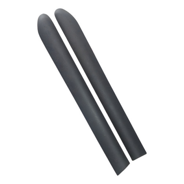 Par Friso Lateral Traseira Fiat Palio 2 Portas 01/03 Preto Preto