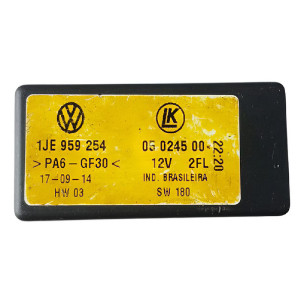 Módulo Rele Vidro Elétrico Vw Gol Voyage Fox 04/12 Preto Preto