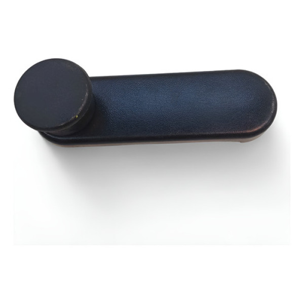 Manivela Interna Levanta Vidro Fiat Uno Original 1821042 - Preto