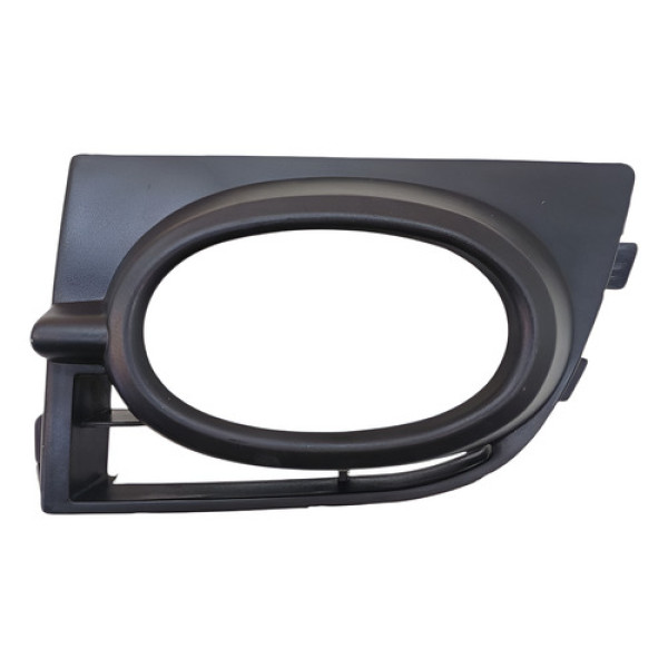 Moldura Farol Milha Direito Honda Civic 06/09 Preto Preto Direito