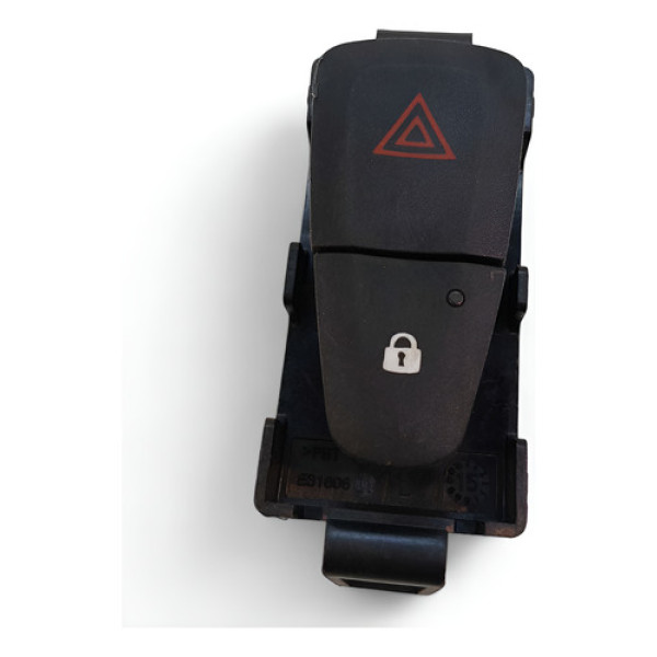 Botão Alerta Trava Elétrica Renault Sandero 15/19 E3160101 Preto