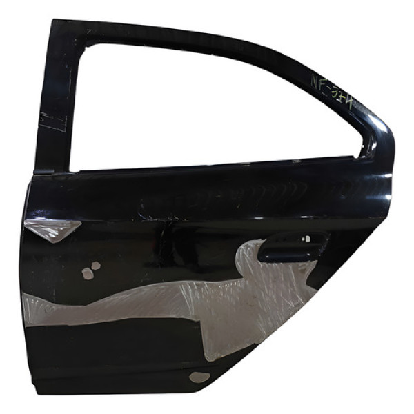 Porta Traseira Esquerda Gm Onix 2013 A 2019 (recuperada) Traseira Esquerdo Preto