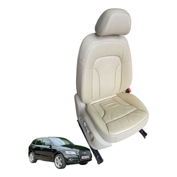 Banco Dianteiro Direito Audi Q5 2015 Original Bege Bege