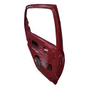 Porta Traseira Esquerda Recuperada Celta 2012 Traseira Esquerda Vermelho