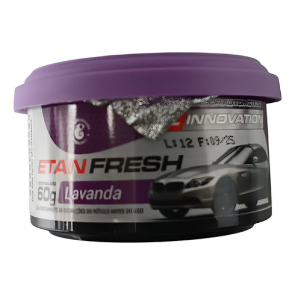 Gel Aromatizante Etan Fresh Etaniz 60g - Roxo - Lavanda Roxo Lavanda
