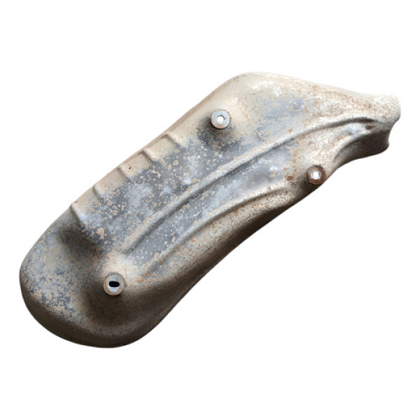 Defletor Calor Escape Fiat Uno 2002 Cinza - Cinza