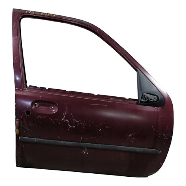 Porta  Dianteira Direita Recuperavel Ford Fiesta Street 2003 - Dianteira - Direita - Bordô