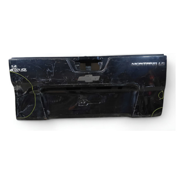 Tampa Traseira Recuperavel Montana 2015/2021 Preto