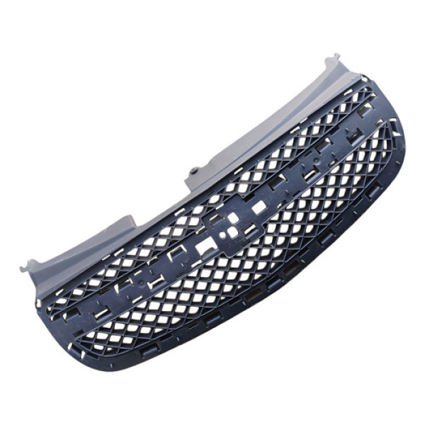 Grade Parachoque Dianteiro Chevrolet Celta 12/14 Detalhes  Preto Fosco