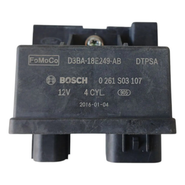 Módulo Rele Ventoinha Ford New Fiesta 2013/2014 Preto Preto