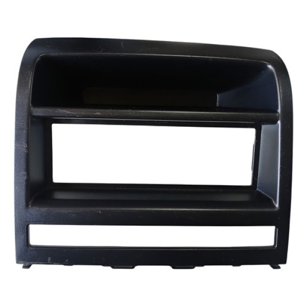 Moldura Radio Painel Fiat Palio Siena Idea 04/12 Cinza-escuro