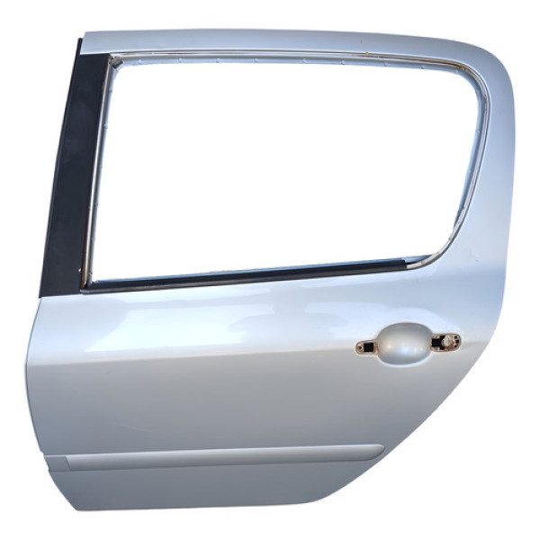 Porta Traseira Esquerda Peugeot 307 2011 Traseira Esquerdo Prata
