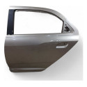Porta Traseira Esquerda Cobalt  2013/23 Recuperavel Traseira Esquerda Prateado
