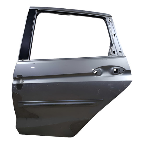 Porta Traseira Esquerda Recuperada  Wr-v 2016 Honda Traseira Esquerda Cinza