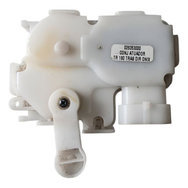 Atuador Trava Eletrica Traseira Direita Chevrolet Onix 13/19 Branco