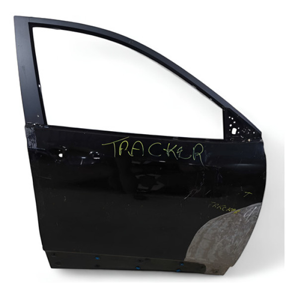 Porta Dianteira Direita  Recuperada Tracker 2020/24 Dianteira Direito Preto