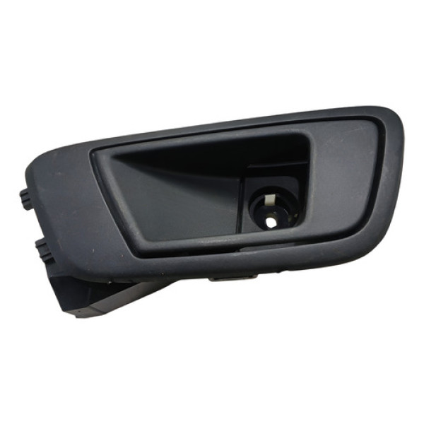 Maçaneta Interna Ford New Fiesta 15/19 Traseira Esquerda Preto Dianteira