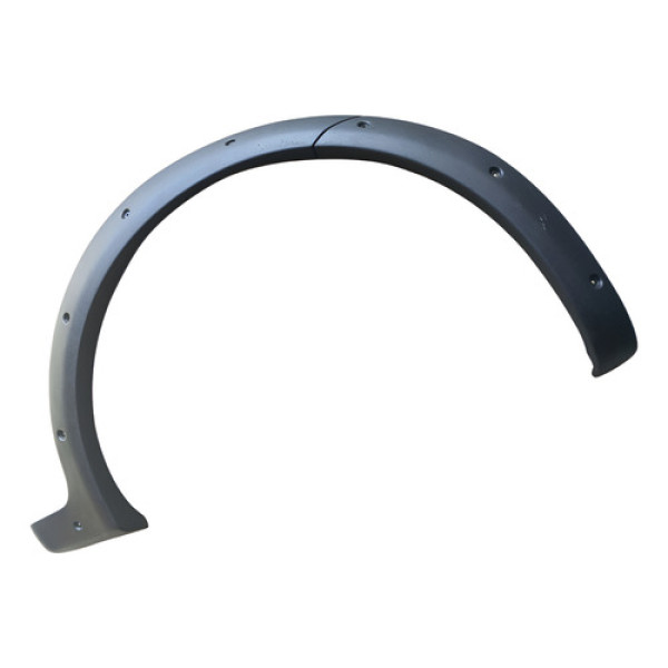 Moldura Paralama Dianteiro Direito Fiat Strada 01/07 Preto