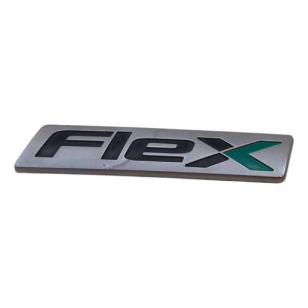 Emblema Flex Hb20 2012 2013 2014 2015 2016 Letreiro Preto