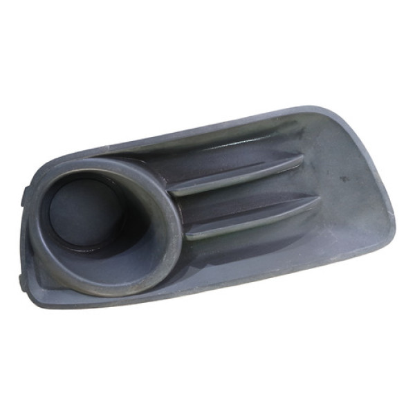 Moldura Farol De Milha Esquerdo Fiat Palio Original Cinza-escuro