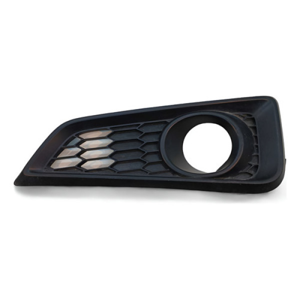 Moldura Farol De Milha L/direito Honda City 2015/17 Original Preto Direito