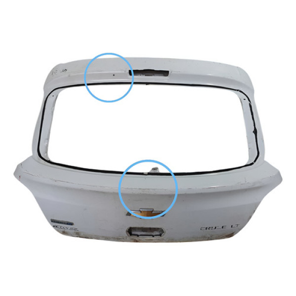 Tampa Traseira Gm Cruzer Hatch 2012/2016 (usado) - Branco