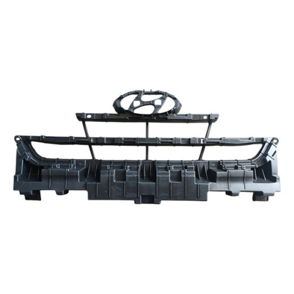 Grade Parachoque Dianteiro Hyundai Creta 17/22 Preto Fosco Preto Fosco