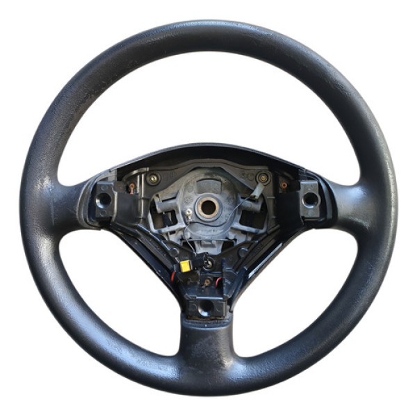 Volante Direcao Peugeot 307 1.6 16v 2005 2011 Preto