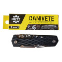 Canivete Multiuso Aço Inox 9.5cm Hutz Preto