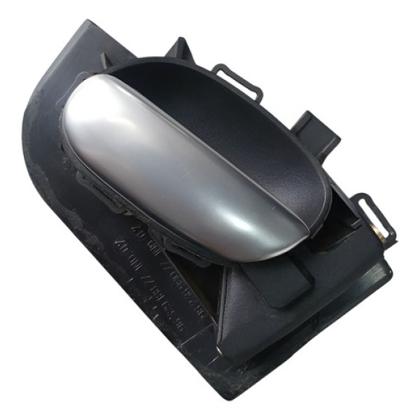 Maçaneta Interna Dianteira Direita Peugeot 206 2007 Preto Dianteira