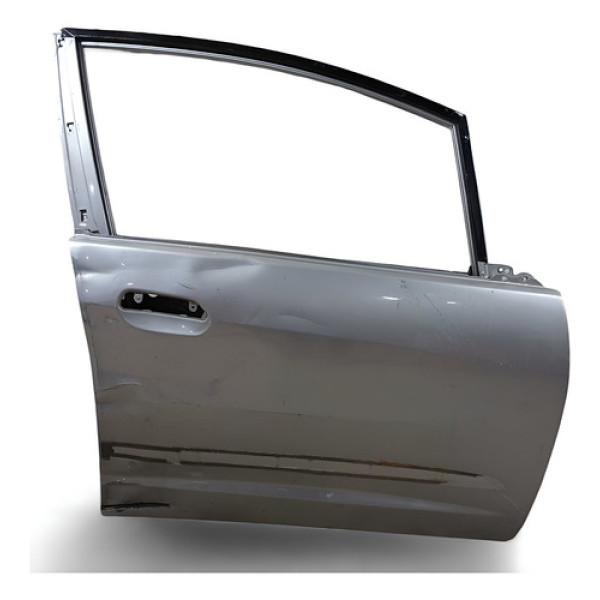 Porta Dianteira Direita Recuperavel Honda Fit  2006 Cinza Direita Dianteira