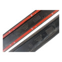 Par Frisos Laterais Chevrolet Celta 2 Portas 01/07 Preto Preto