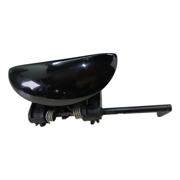 Maçaneta Externa Dianteira Direita Peugeot 206 2007 Preto Dianteira
