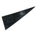 Moldura Externa Porta Traseira Direita Gm Meriva 03/10 Preto Preto
