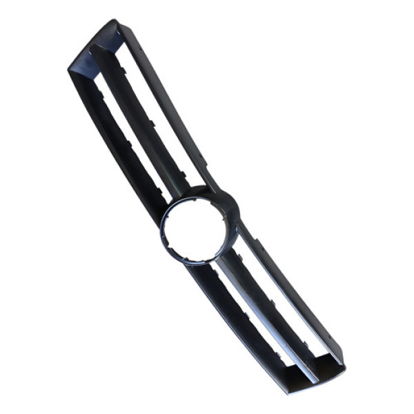 Grade Parachoque Dianteiro Volkswagen Fox 2015/2020 Preto  Preto Brilhante