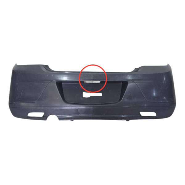 Parachoque Traseiro Onix 2012 Ao 2016 Original C/riscos