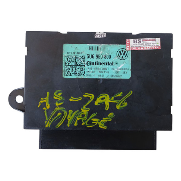 Módulo Central Volkswagen Gol Saveiro Voyage 13/16 Preto Preto