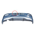 Parachoque Traseiro Chevrolet Cruze Hatch 12/16 C/detalhes