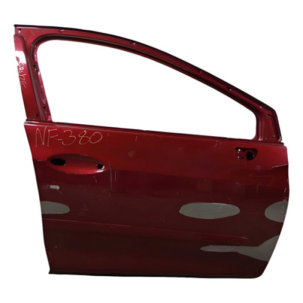 Porta Dianteira Direita Recuperavel Cruze  2013 Dianteira Direita Vermelho