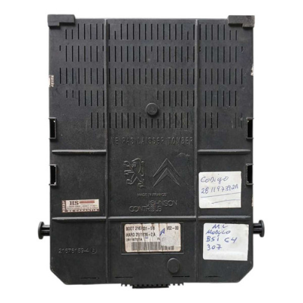 Módulo Bsi Citroën C4 Peugeot 307 H05 2008/2012