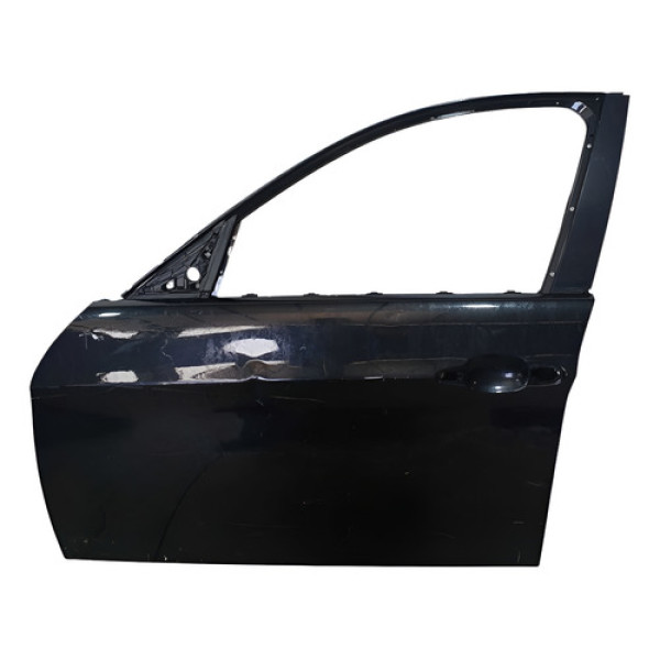 Porta Dianteira Esquerda Bmw X1 118i 06/10 C Detalhes Preto Esquerda Dianteira